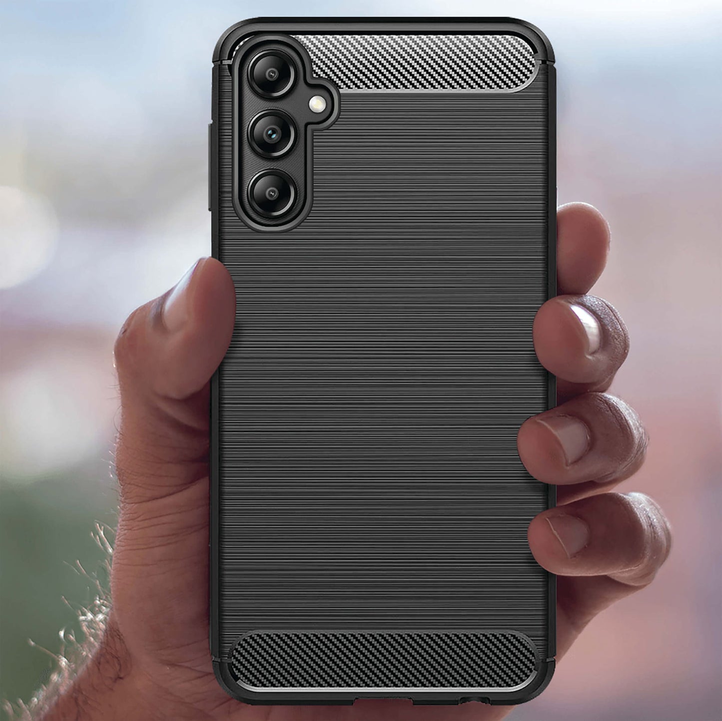 COVER CARBON LOOK per SAMSUNG GALAXY A25