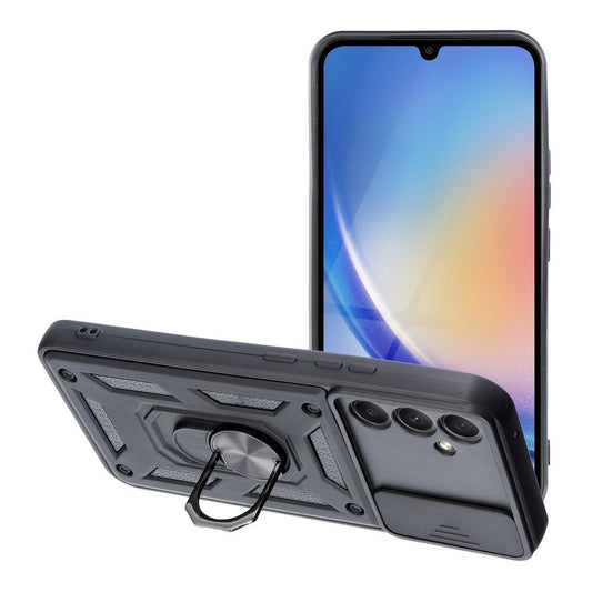 COVER SLIDE ARMOR con ANELLO per SAMSUNG GALAXY A34 5G