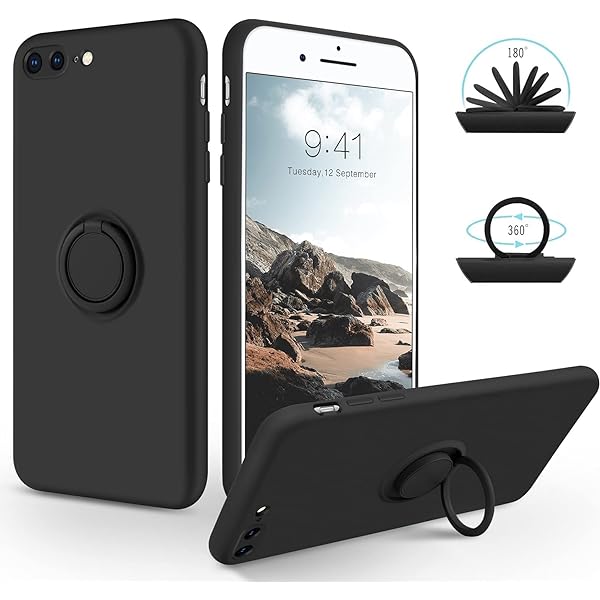 FUNDA CARBONO LOOK para APPLE IPHONE 7 PLUS / 8 PLUS