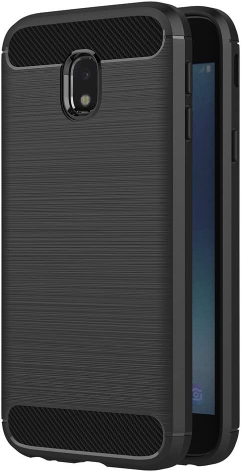 COVER CARBON LOOK per SAMSUNG GALAXY J7 2017