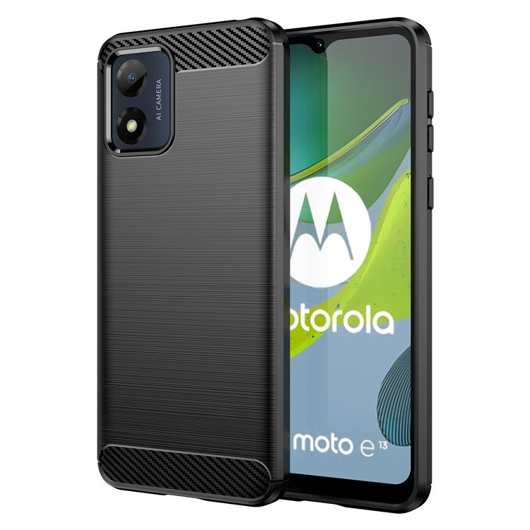 COVER CARBON LOOK per MOTOROLA MOTO E13