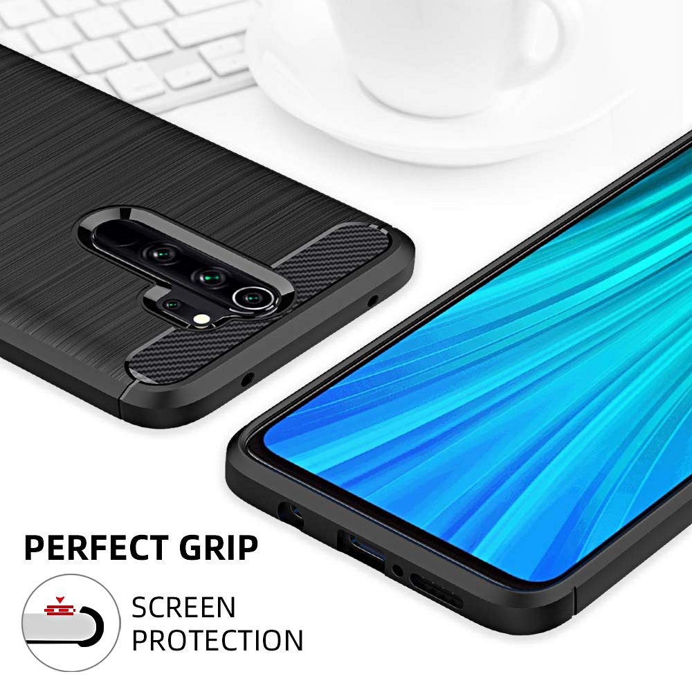 CARBON LOOK COVER for XIAOMI REDMI NOTE 10 PRO