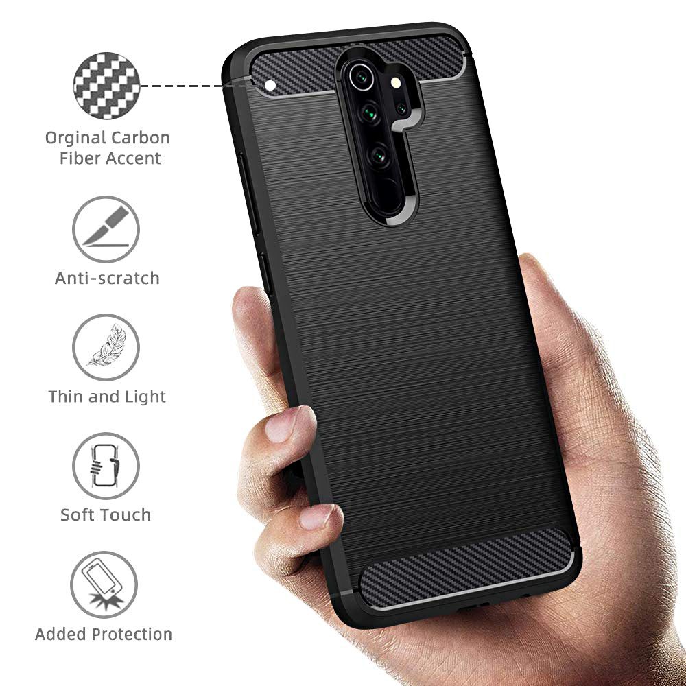 CARCASA LOOK CARBONO para XIAOMI REDMI NOTE 10 PRO