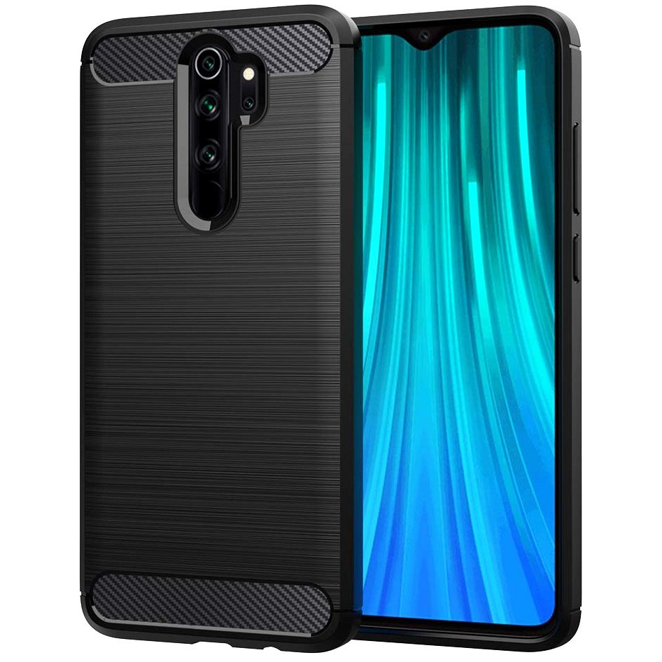 COVER CARBON LOOK per XIAOMI REDMI NOTE 8 PRO