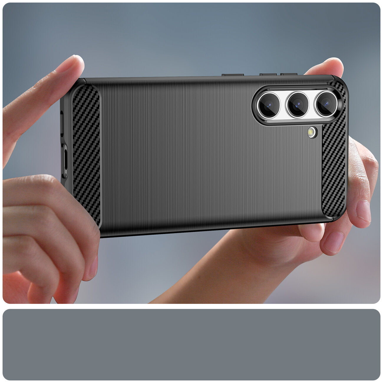 COVER CARBON LOOK per SAMSUNG GALAXY S24