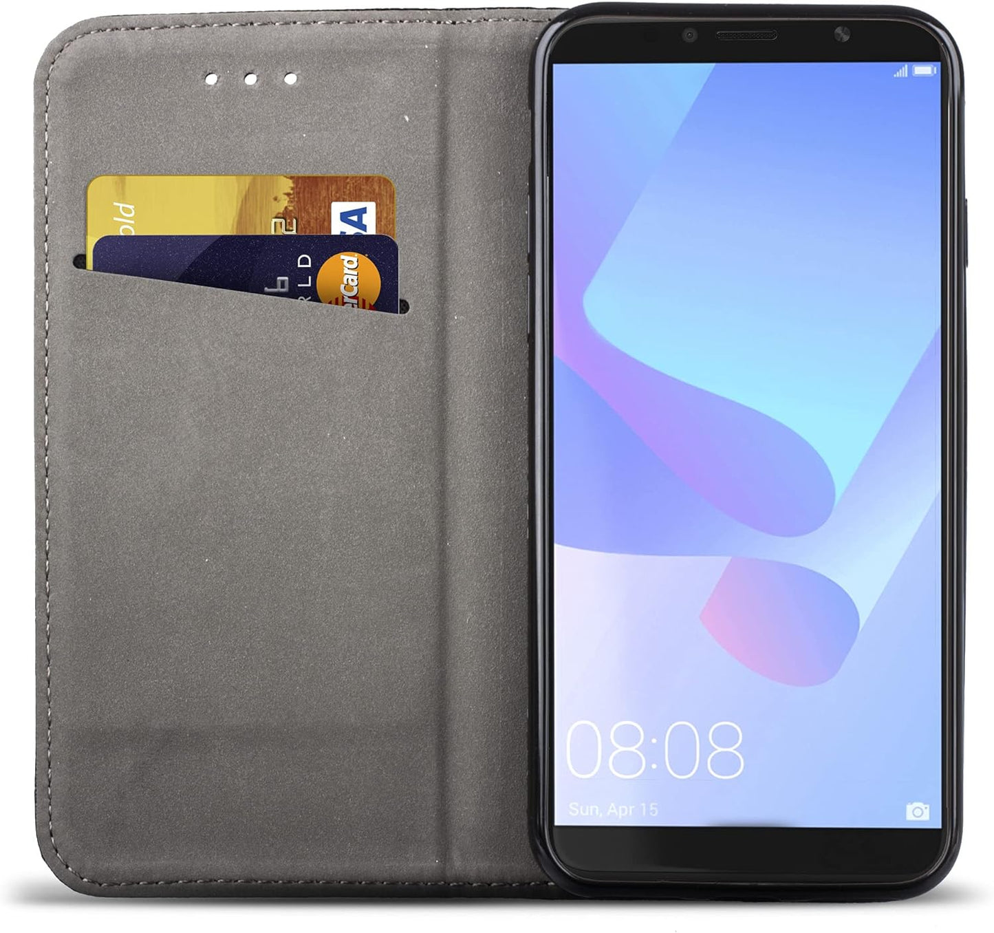 Funda de folleto Smart Magnet para HUAWEI Y6 PRO 2017 / P9 LITE MINI 