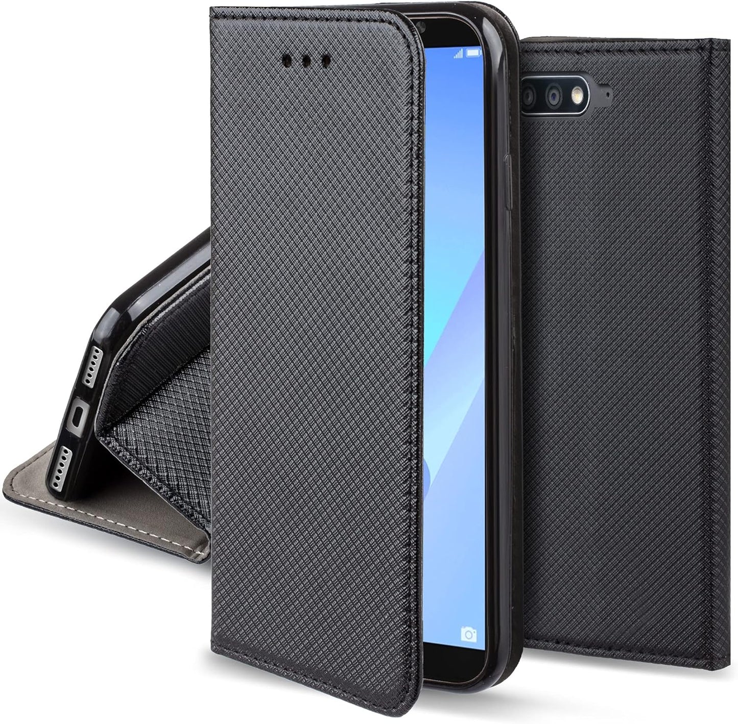 Funda de folleto Smart Magnet para HUAWEI Y6 PRO 2017 / P9 LITE MINI 