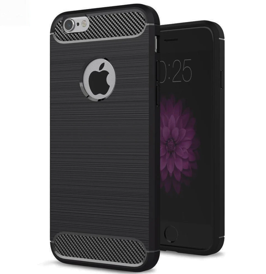 COVER CARBON LOOK per APPLE IPHONE 6 - 6S