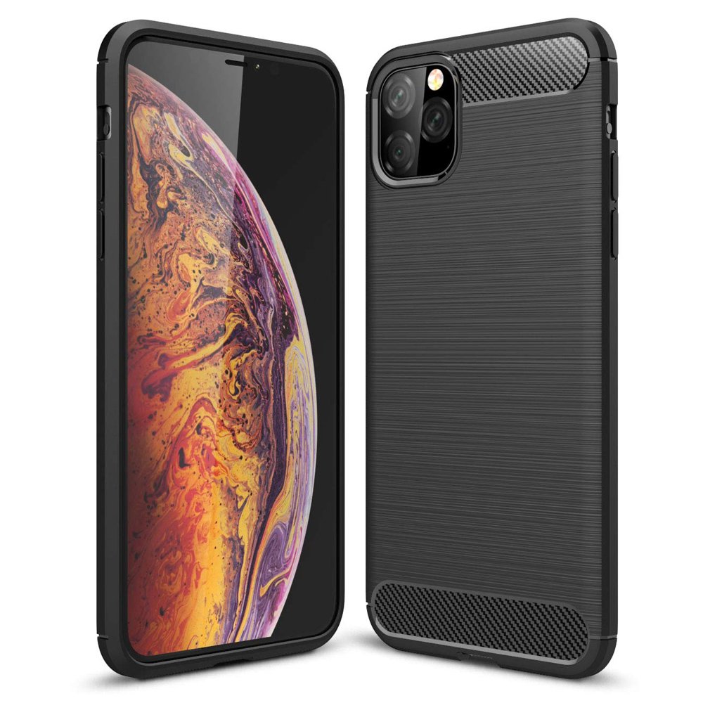 FUNDA CARBONO LOOK para APPLE IPHONE 11 PRO MAX