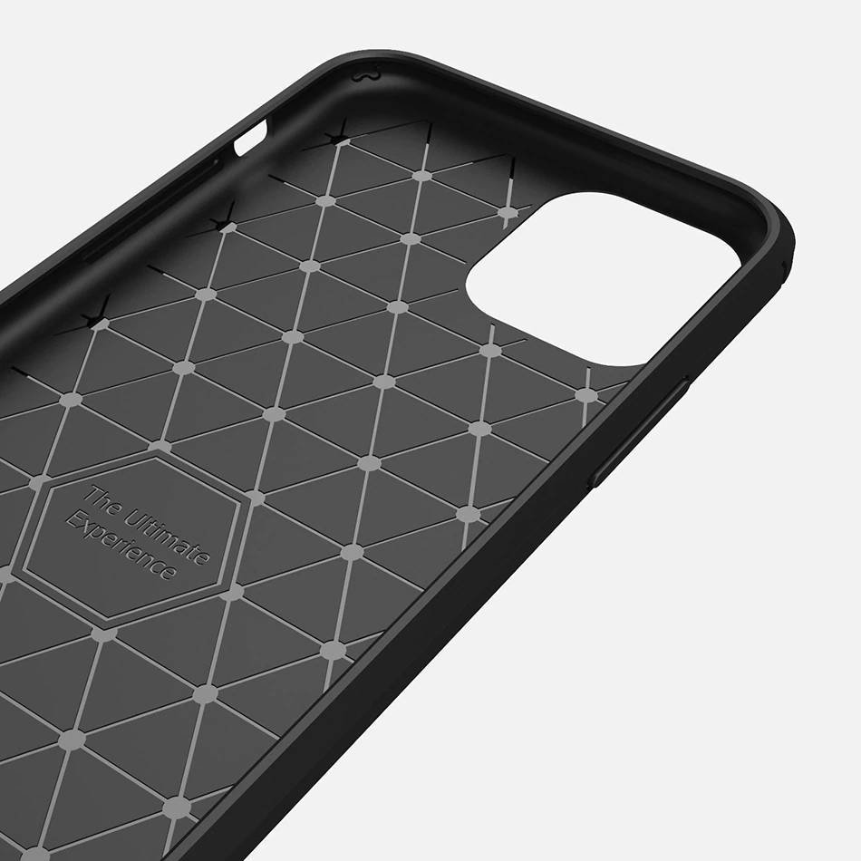 FUNDA CARBONO LOOK para APPLE IPHONE 11 PRO MAX