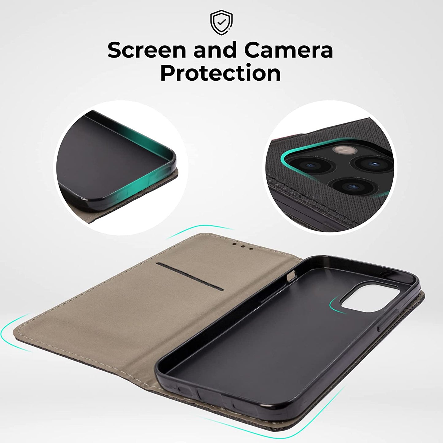 Cover libretto Smart Magnet per Apple iPhone 12 / 12 PRO