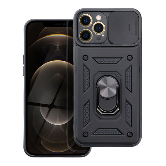 FUNDA SLIDE ARMOR COVER con ANILLO PARA APPLE IPHONE 12 PRO