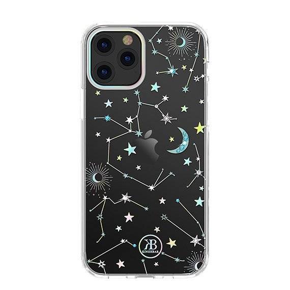 Funda cielo KINGXBAR cristal de SWAROVSKY para iPhone 12 / 12 PRO