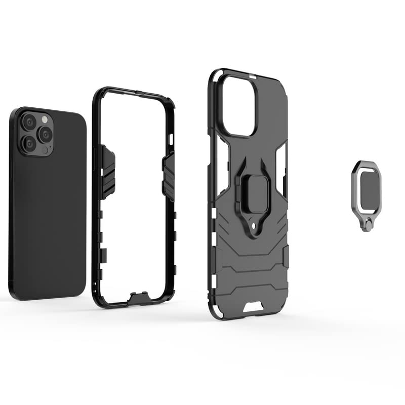 DEFENDER ARMOR RING COVER FOR APPLE IPHONE 13 PRO