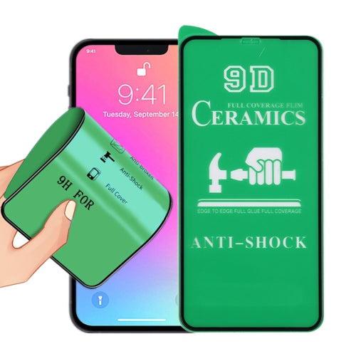 Protector de pantalla de cristal CERÁMICO para APPLE IPHONE 13 PRO - COBERTURA TOTAL