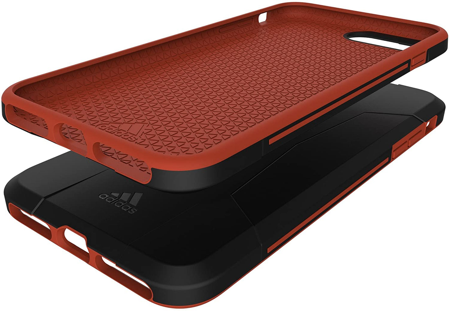 ADIDAS Cover Case for Apple iPhone 6 PLUS / 7 PLUS / 8 PLUS - BLACK/RED