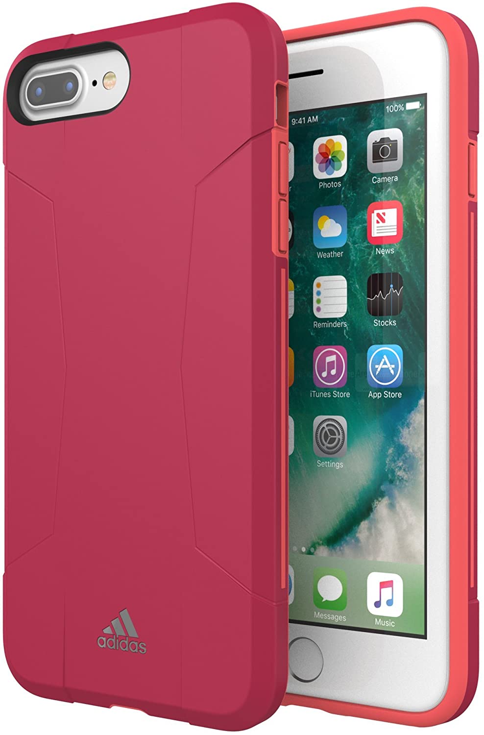 Custodia Cover ADIDAS per Apple iPhone 6 PLUS / 7 PLUS / 8 PLUS - energy pink