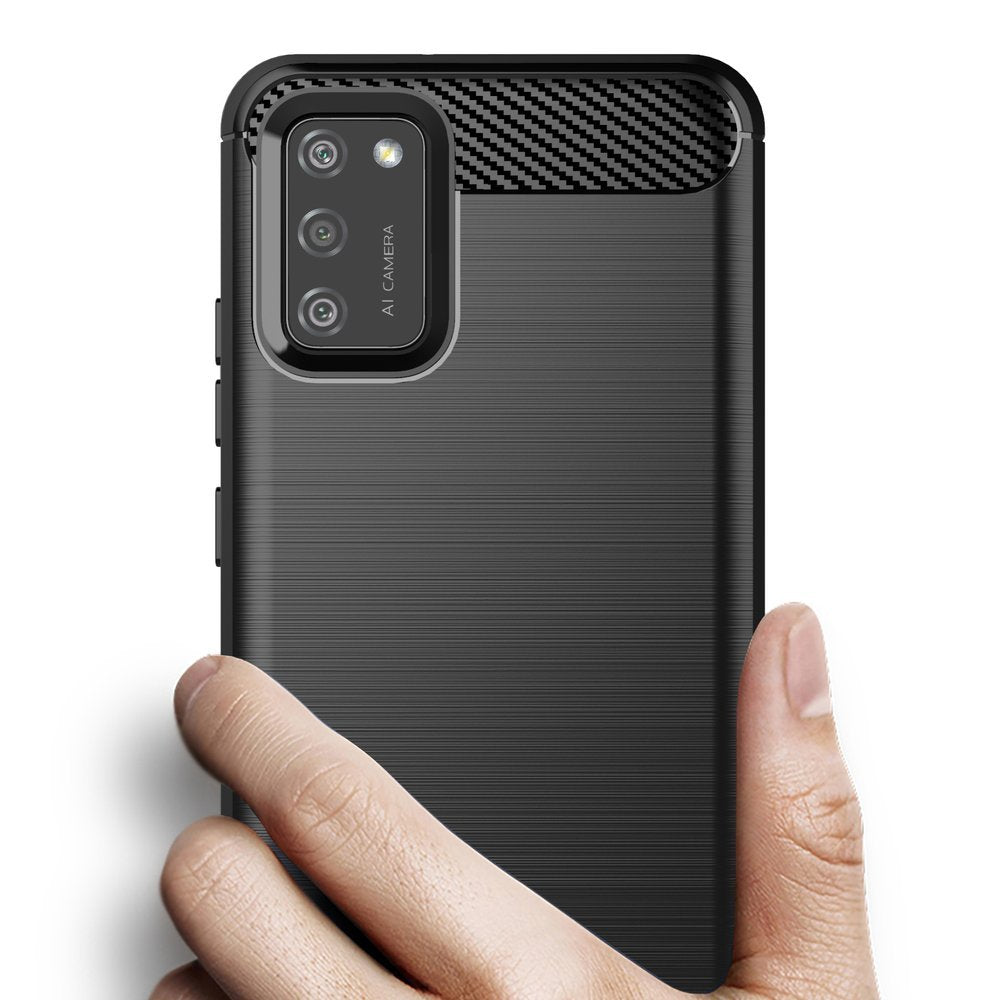 COVER CARBON LOOK per SAMSUNG GALAXY A02s