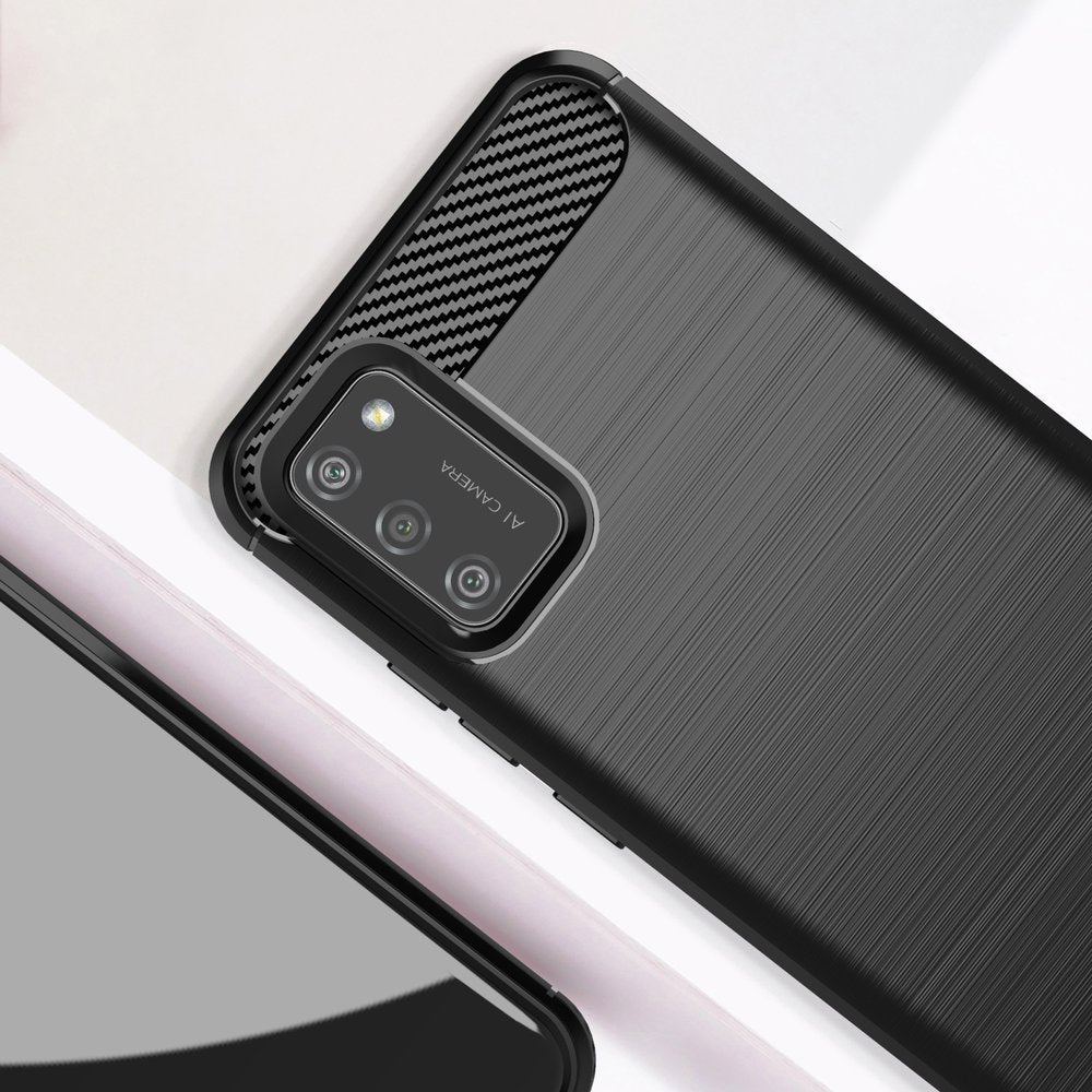 COVER CARBON LOOK per SAMSUNG GALAXY A02s