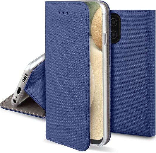 Smart Magnet BLUE booklet cover for Samsung Galaxy A12 