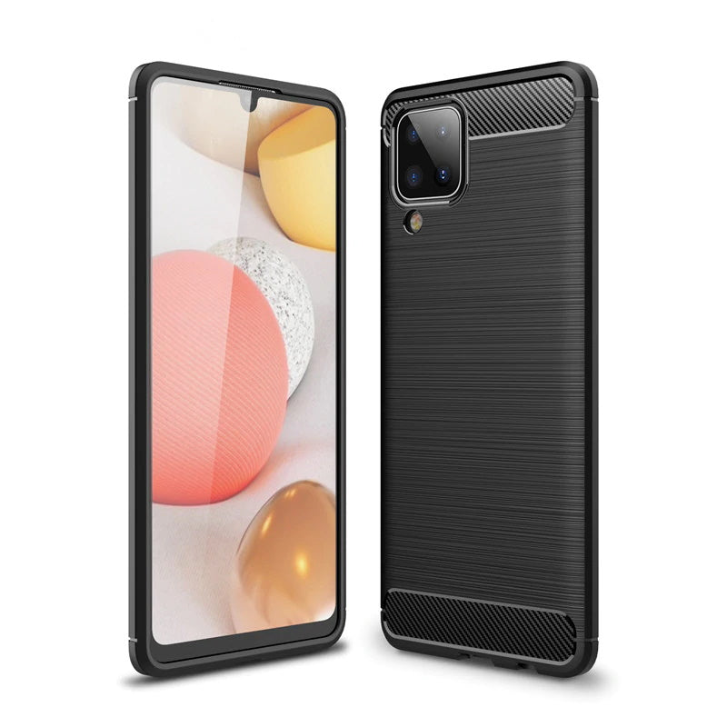 COVER CARBON LOOK per SAMSUNG GALAXY A12 5G