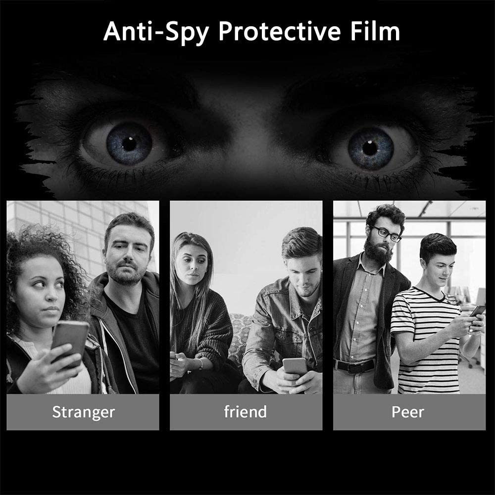 Film PRIVACY VIDRIO TEMPLADO para APPLE IPHONE 13 / 13 PRO / 14 - COBERTURA COMPLETA