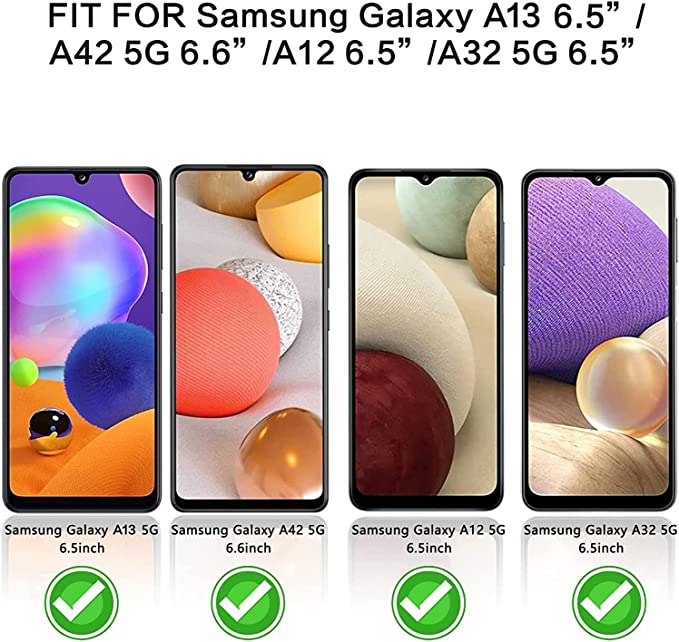 Pellicola PRIVACY in VETRO TEMPERATO per SAMSUNG GALAXY A12 5G / A13 4G / A13 5G - COPERTURA COMPLETA