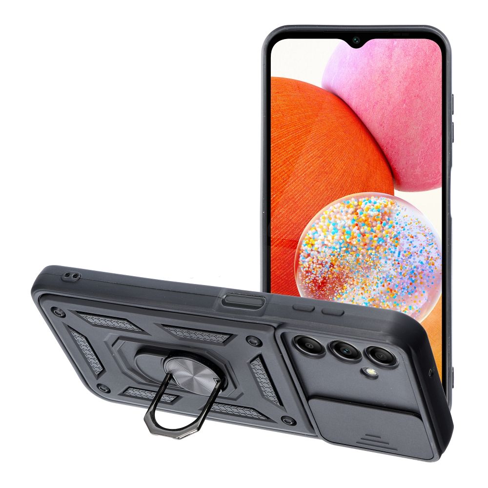 CUSTODIA COVER SLIDE ARMOR con ANELLO per SAMSUNG GALAXY A14 5G