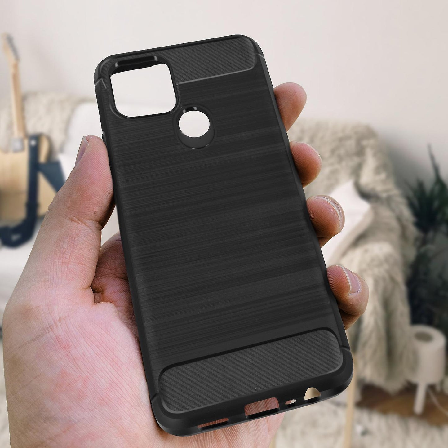 CARBON LOOK COVER for OPPO A15 / A15S