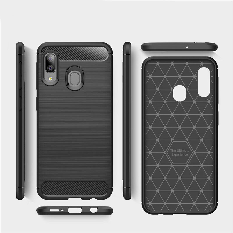 CARCASA LOOK CARBONO para SAMSUNG GALAXY A20e