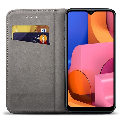 Funda de folleto Smart Magnet para Samsung Galaxy A20s 