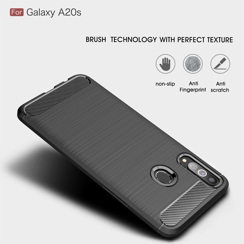 CARBON LOOK COVER for SAMSUNG GALAXY A20S