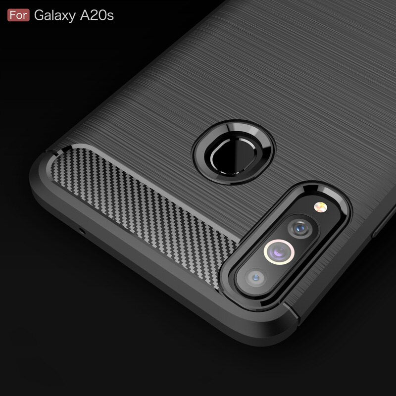 CARBON LOOK COVER for SAMSUNG GALAXY A20S