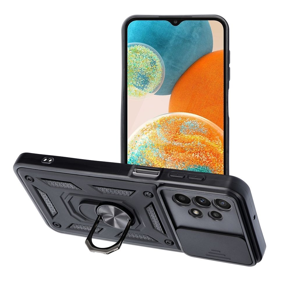 CUSTODIA COVER SLIDE ARMOR con ANELLO per SAMSUNG GALAXY A23 5G