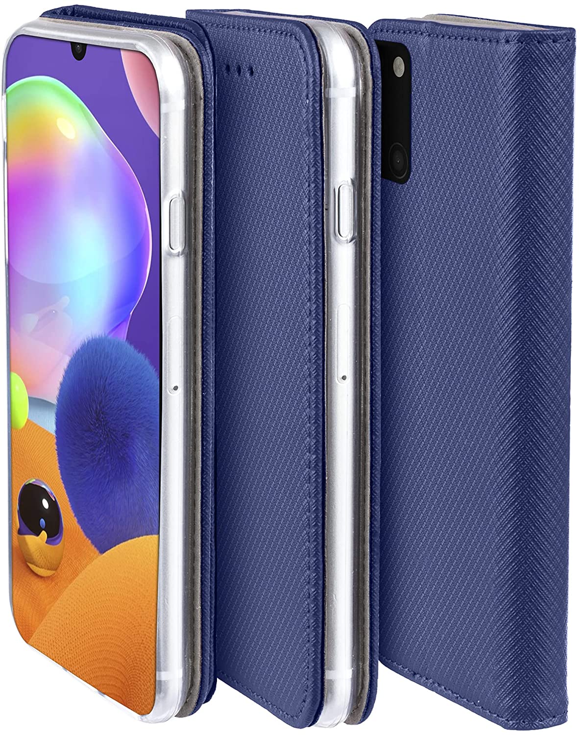 Smart Magnet booklet cover for Samsung Galaxy A31 BLUE 