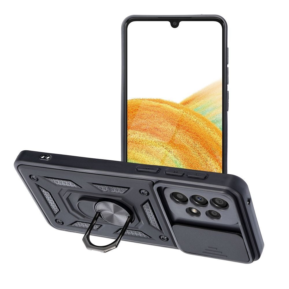 CUSTODIA COVER SLIDE ARMOR con ANELLO per SAMSUNG GALAXY A33 5G