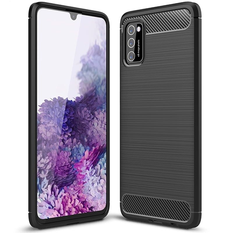 COVER CARBON LOOK per SAMSUNG GALAXY A41