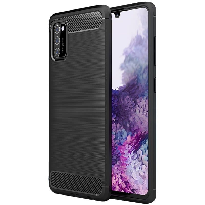 COVER CARBON LOOK per SAMSUNG GALAXY A41