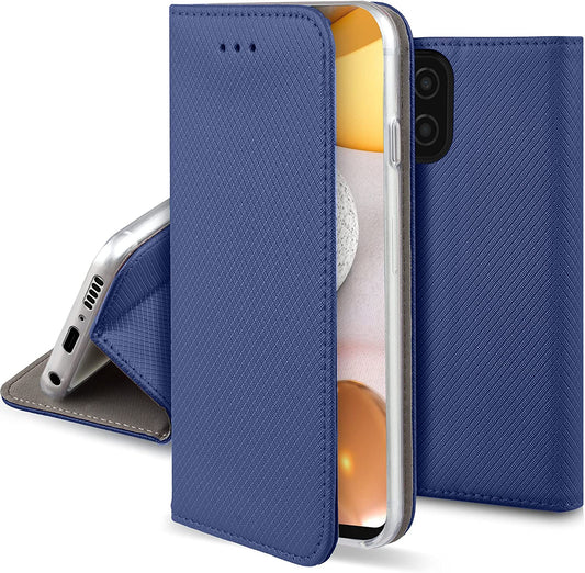 Smart Magnet booklet cover for Samsung Galaxy A42 5G BLUE 