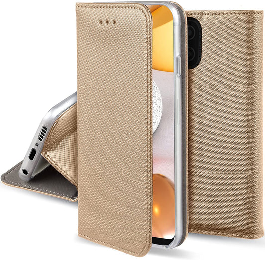 Smart Magnet booklet cover for Samsung Galaxy A42 5G GOLD 