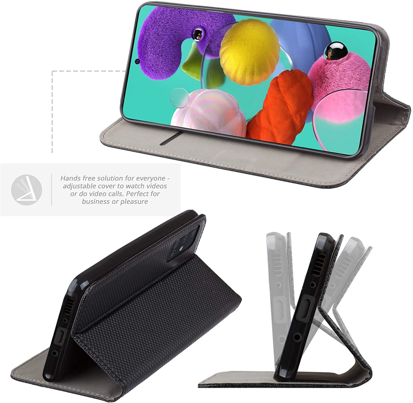 Smart Magnet booklet cover for Samsung Galaxy A51 