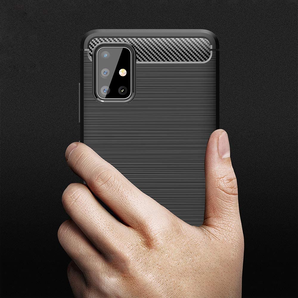 COVER CARBON LOOK per SAMSUNG GALAXY A51