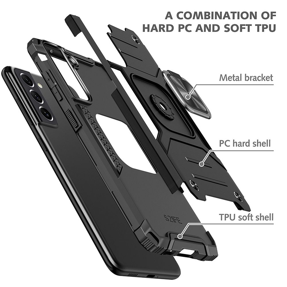 CARCASA NITRO HYBRID RING ARMOR CUBIERTA PARA SAMSUNG A52 / A52 5G / A52s