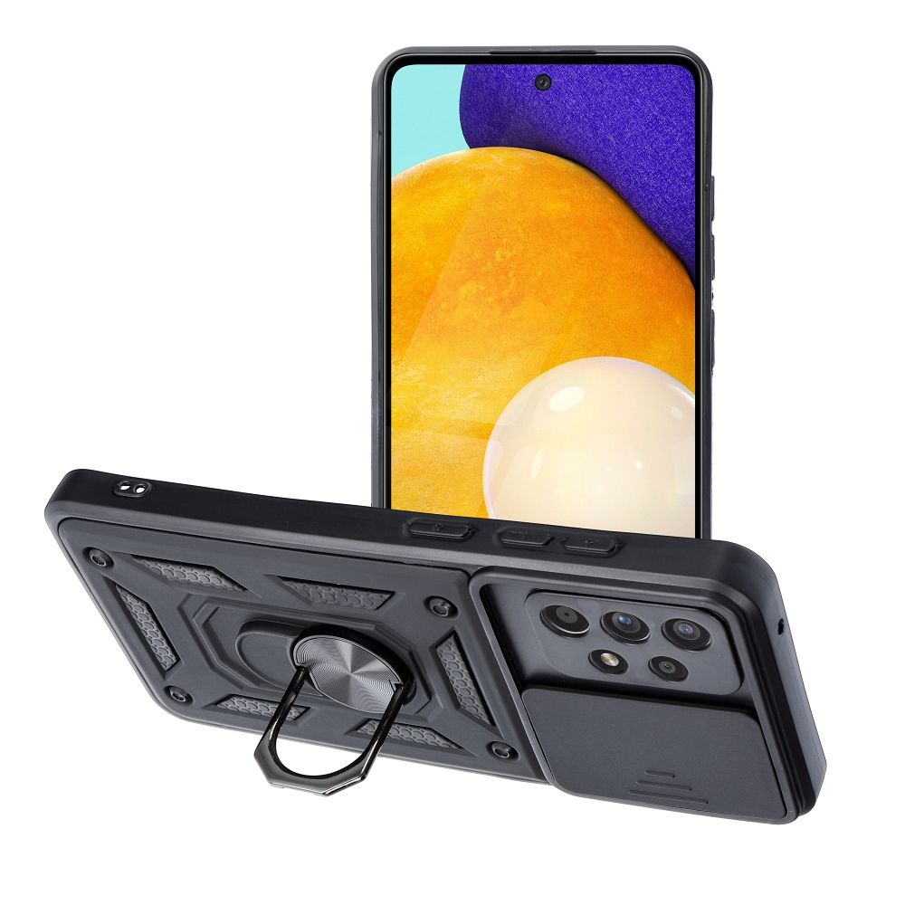 CUSTODIA COVER SLIDE ARMOR con ANELLO per SAMSUNG GALAXY A52 5G / A52 / A52s