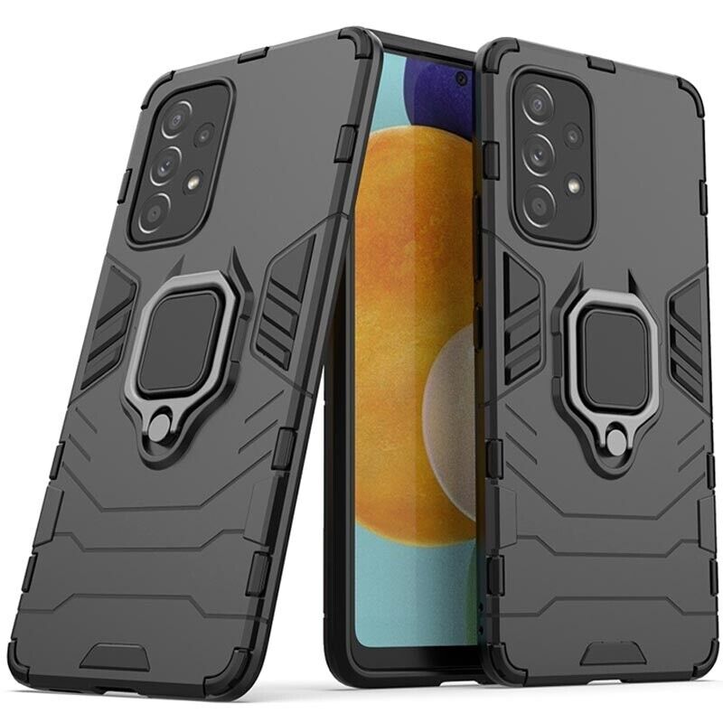 COVER DEFENDER ARMOR RING ANELLO PER SAMSUNG GALAXY A52 / A52 5G / A52s