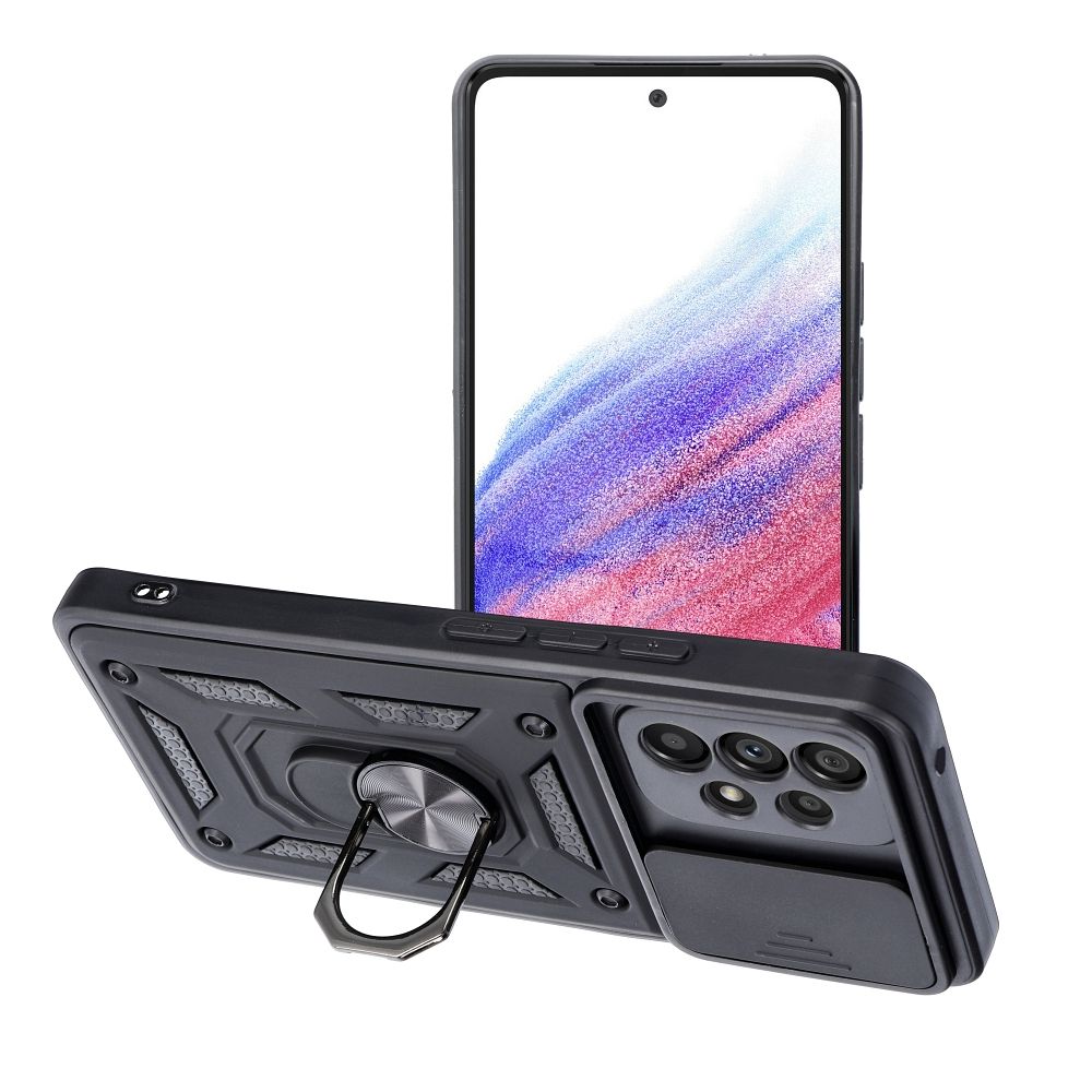 CUSTODIA COVER SLIDE ARMOR con ANELLO per SAMSUNG GALAXY A53 5G