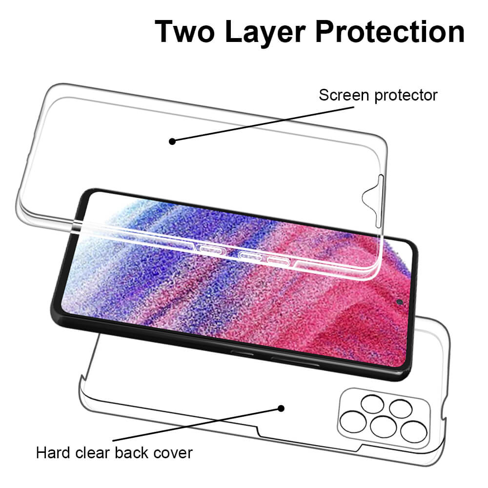 FULL COVER FRONT BACK 360° For SAMSUNG GALAXY A53 5G