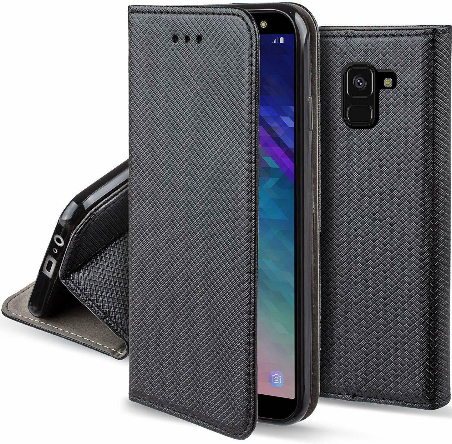 Cover libretto Smart Magnet per Samsung Galaxy A6 2018