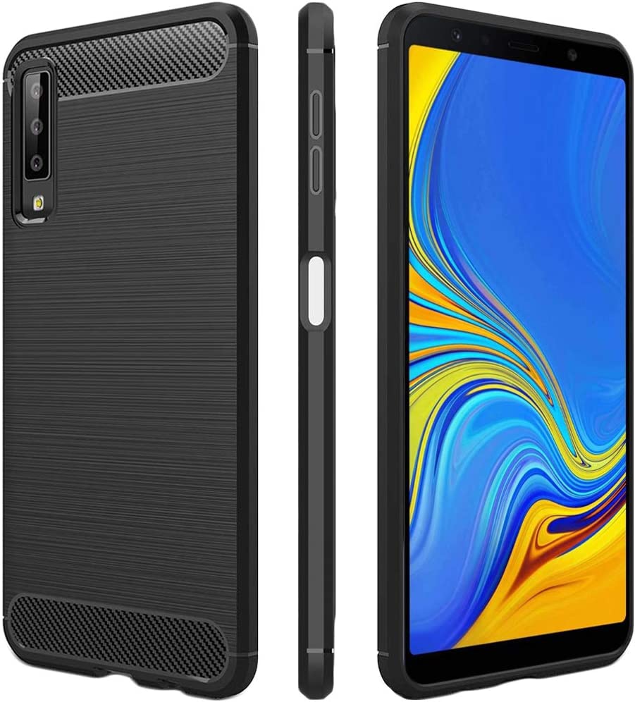 CARCASA LOOK CARBONO para SAMSUNG GALAXY A7 2018