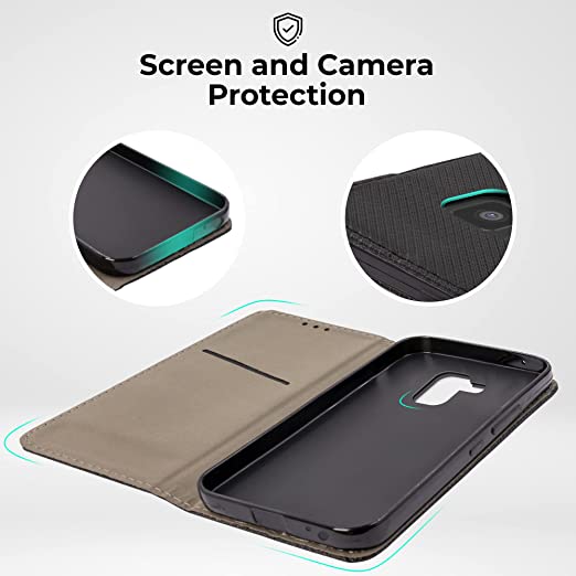 Cover libretto Smart Magnet per Samsung Galaxy A8 2018